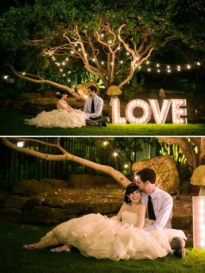 LOVE - Letras Iluminadas