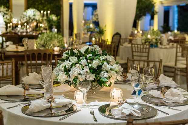 Casamento estilo clássico - decoração do espaço - 5
