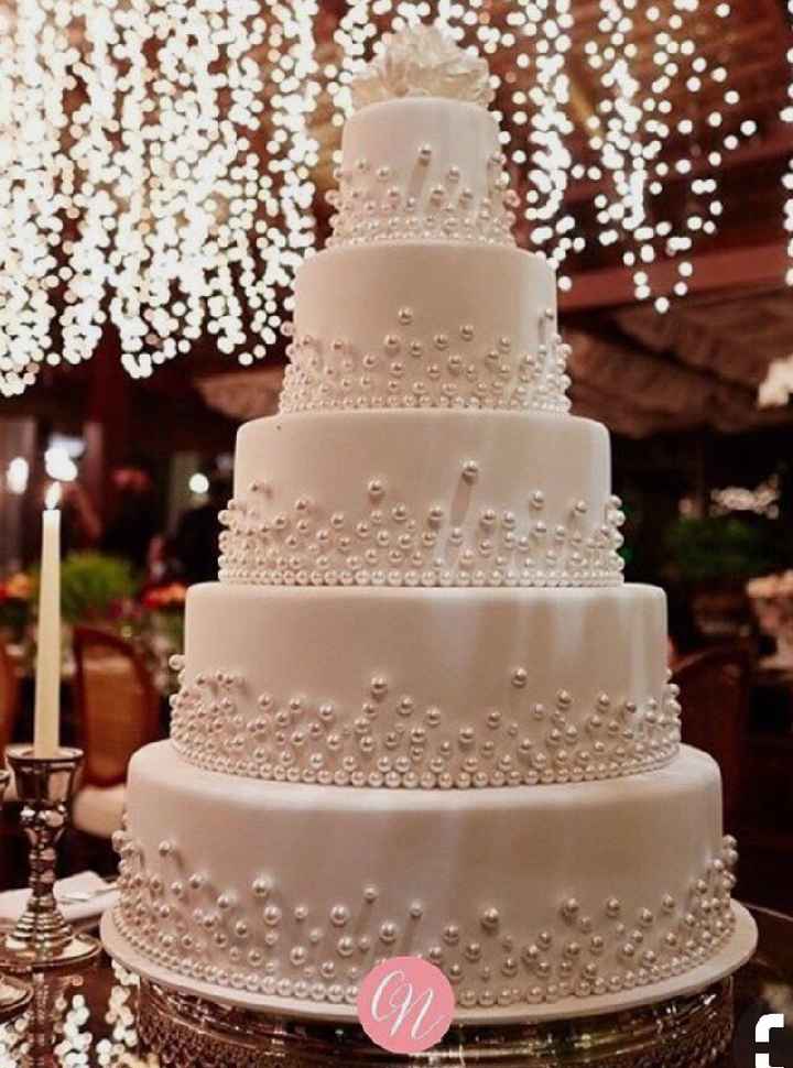 Casamento estilo clássico - bolo - 3