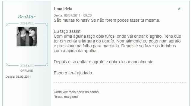 Conselhos de uma ud - Manualidades - 4