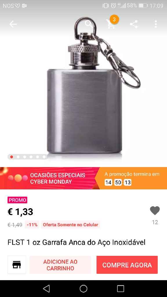 Brindes para o casamento: Flasks - 1