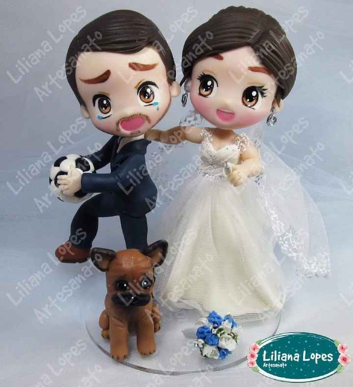 Vão ter cake topper no vosso bolo de casamento? - 1