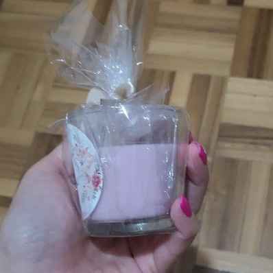 Vela Cor de Rosa