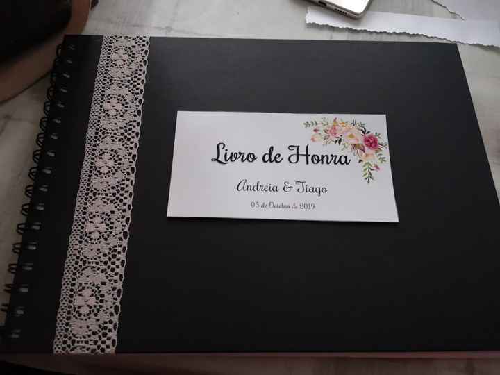 Livro de Honra - Capa