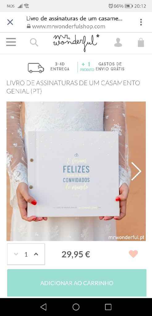 Livro de Honra - 1
