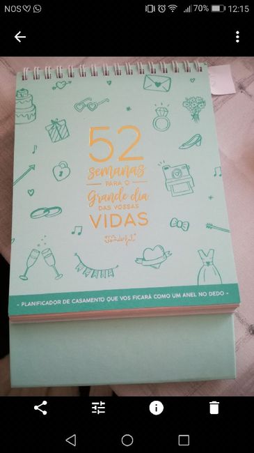 Agenda da noiva 1