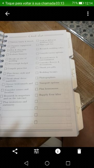 Agenda da noiva 3