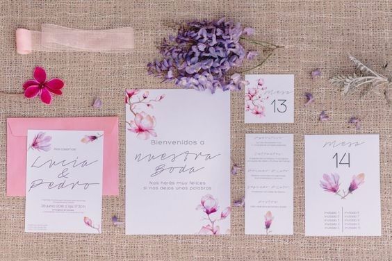 Os meus convites de casamento: Andreia 1