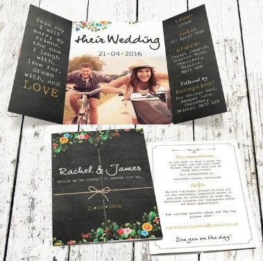 Os meus convites de casamento: Andreia 3