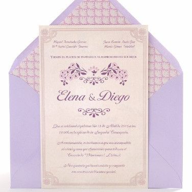 Os meus convites de casamento: Andreia 4