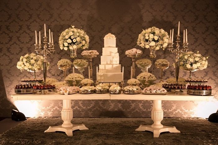 Casamento estilo clássico - decoração do espaço - 1
