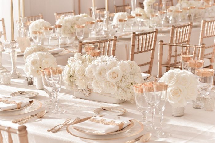 Casamento estilo clássico - decoração do espaço - 2