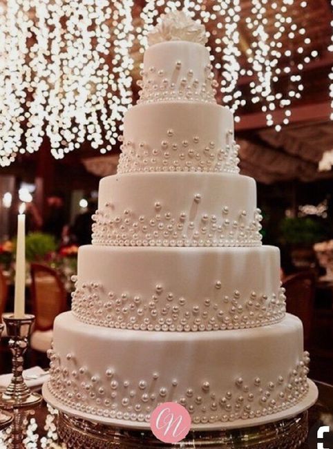 Casamento estilo clássico - bolo - 3