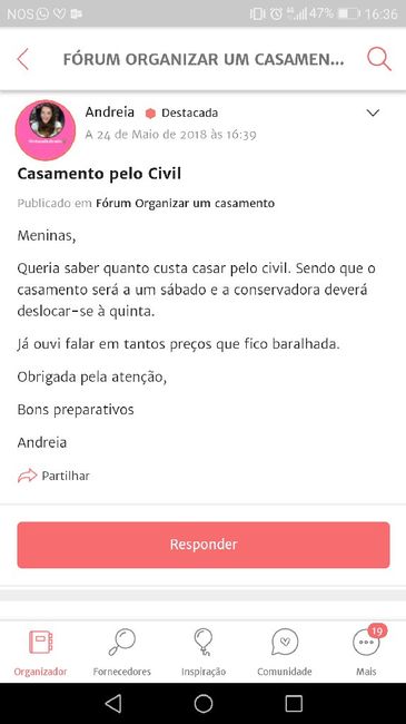 O teu primeiro debate foi sobre...🤔 - 1