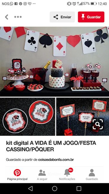 Decoração Mesa do Bolo