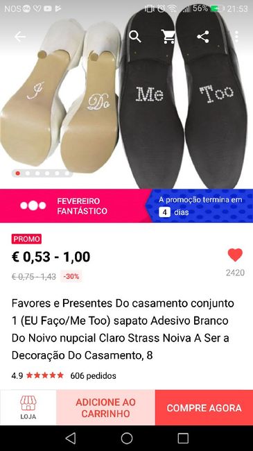 Autocolantes personalização sapatos - 1