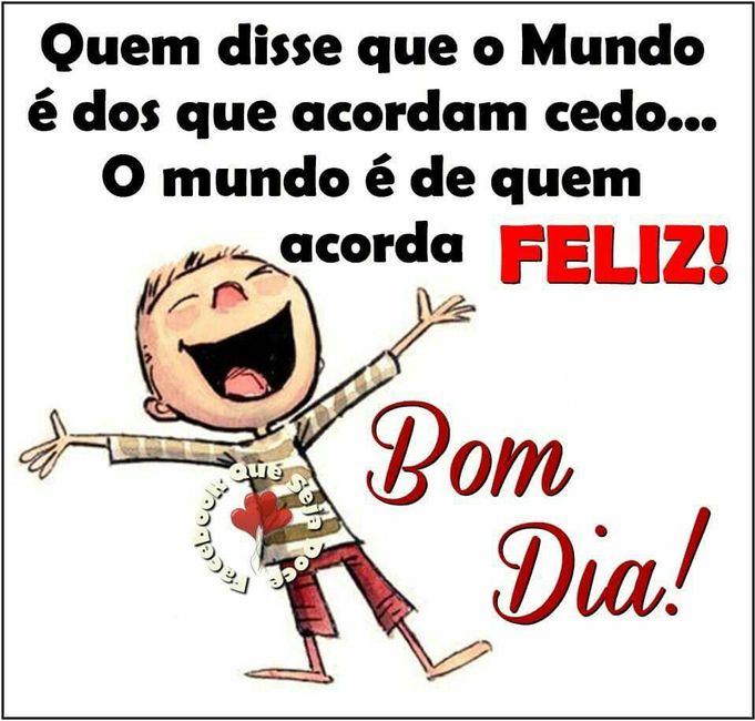 Bom dia (1 / 12) - 2