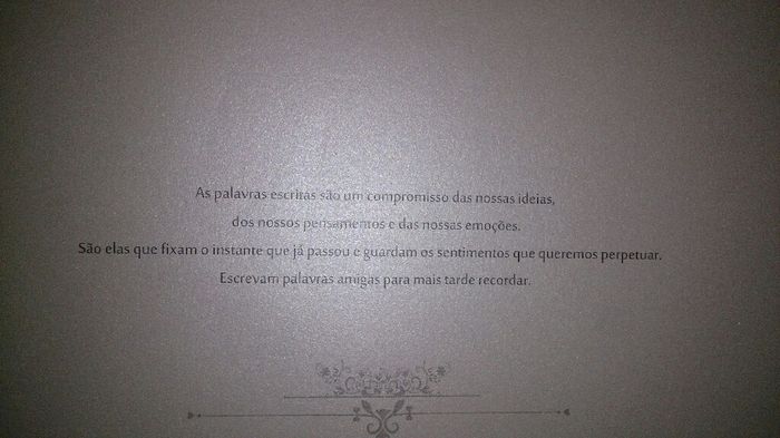 Livro de honra e caneta - 3