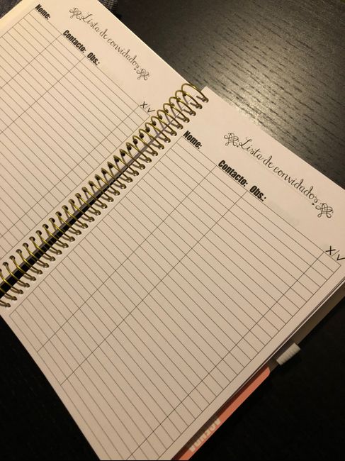 Agenda da Noiva personalizada 👰 3