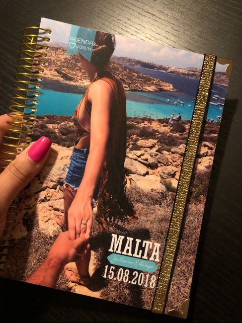 Agenda da Noiva personalizada 👰 4