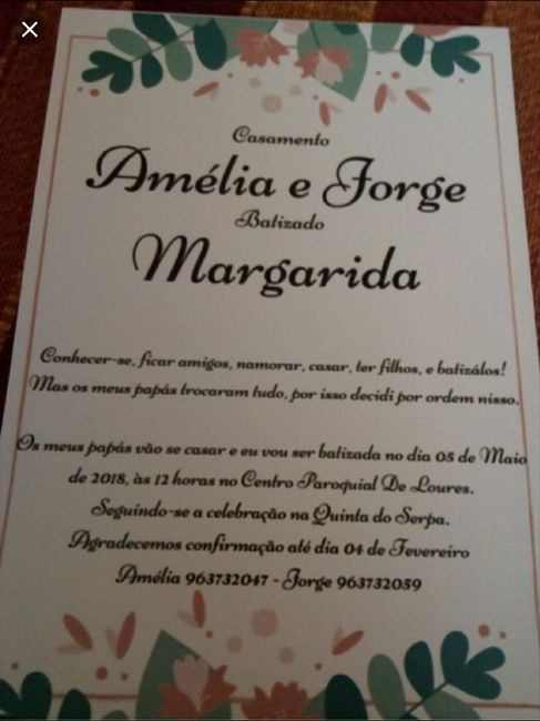 Convites de casamento - 4