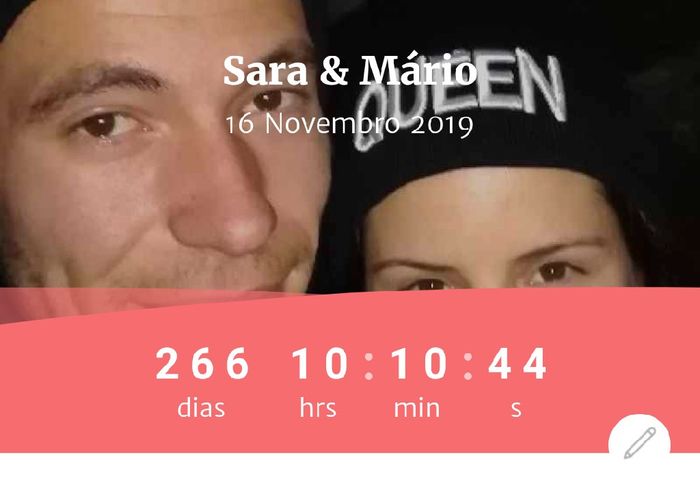 Escreve quantos dias marca o teu contador! - 1