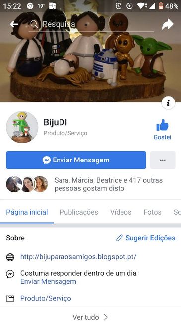 Topo Bolo dos Noivos - 1