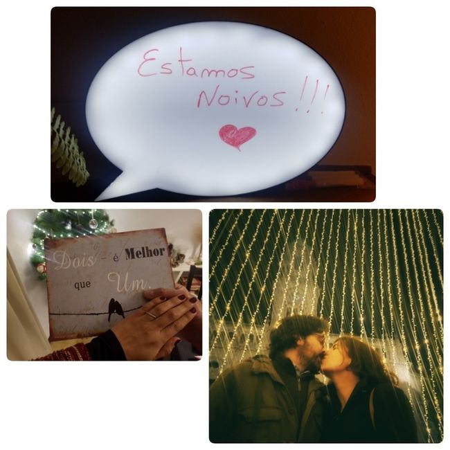 Como anunciaram publicamente o vosso casamento? - 1
