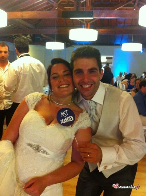 just married
