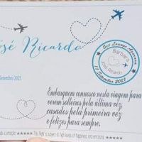Branco ou com cor: os convites de casamento! - 1
