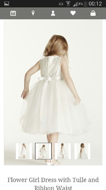 Vestidos meninas das flores/alianças - 2