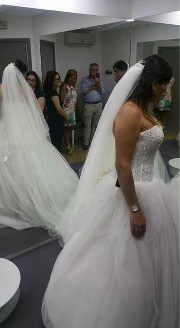 Primeira prova do vestido :) - 3