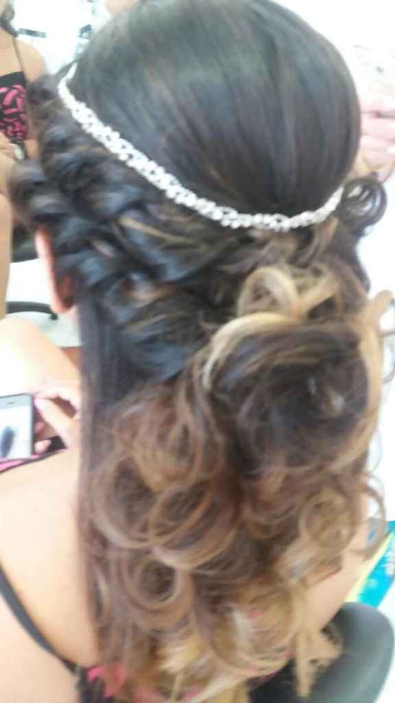 2a prova do vestido + prova do penteado - 3