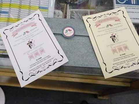 CHECKLIST: O meu convite de casamento - 1