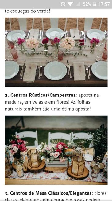 o estilo do meu casamento será Rústico - 3