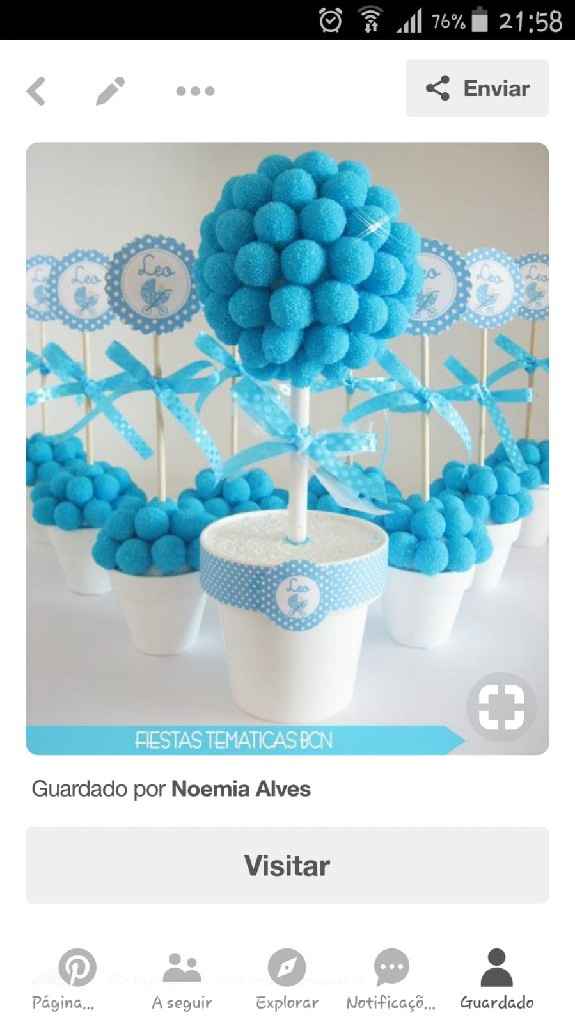 Completa a frase e leva um presentinho: de lembranças darei... - 2