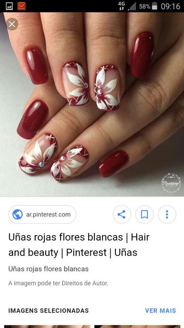 As unhas de noiva (inspirações ) - 2