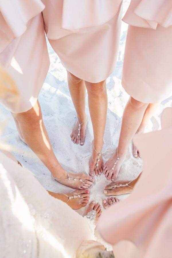 Wedding day on the beach -"Um miminho para as convidadas"