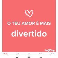 O teu amor é mais.... DESAFIO! - 1