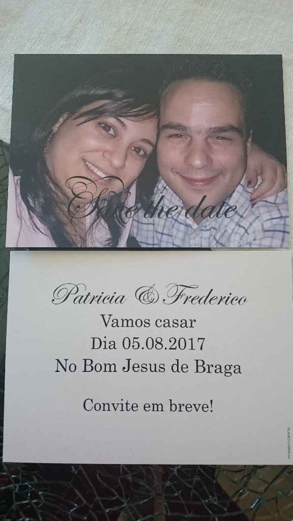 Os nossos Save the date