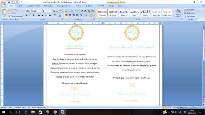 Sparkles e varinhas da felicidade (vou fazer um debate com estes textos pois nao me soam muito bem)