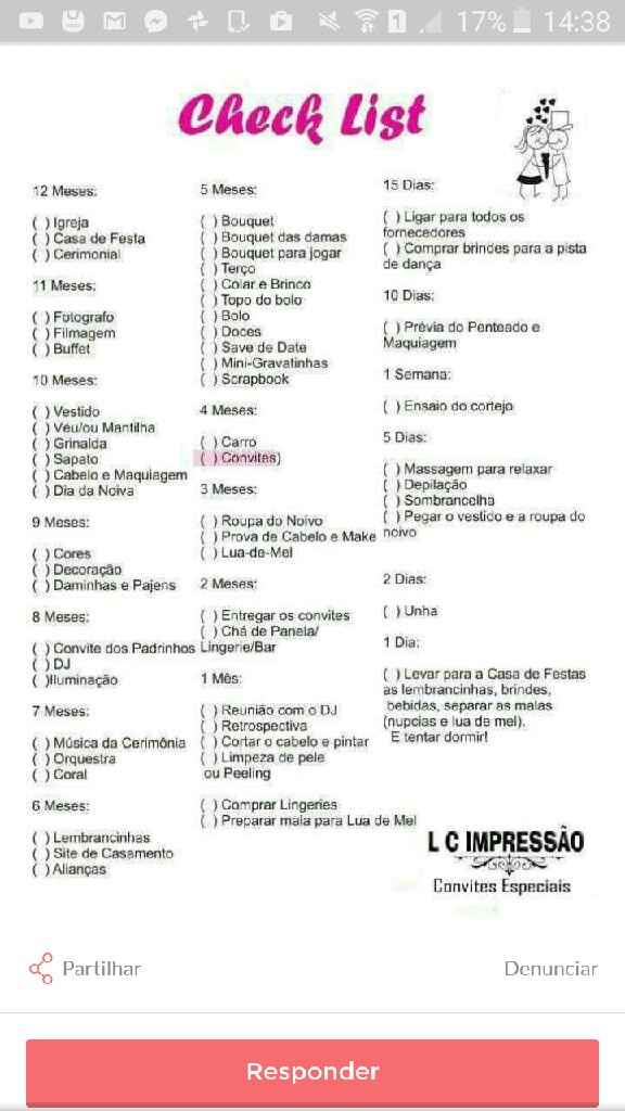 Check list - 1
