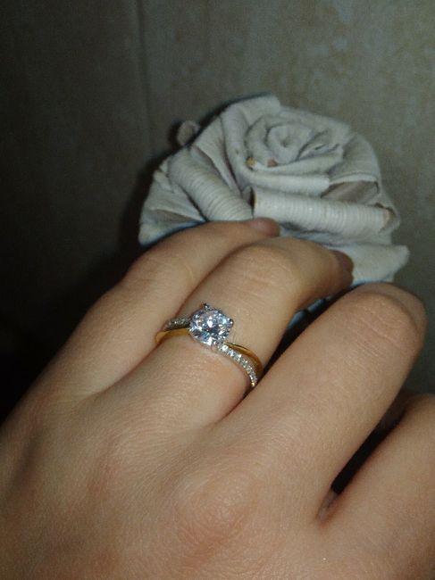 o anel de noivado 💍😍 9