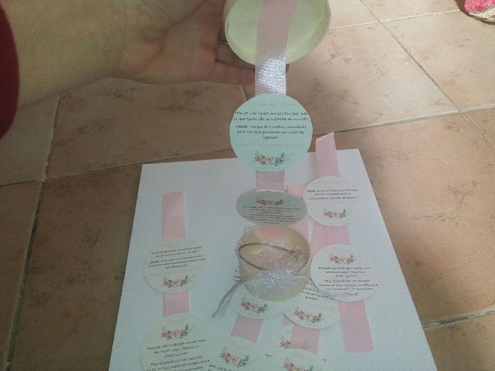 Convites damas de honor diy #1 - 3