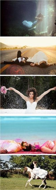 Inspirações para trash the dress - 2