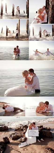Inspirações para trash the dress - 7