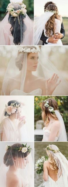 Penteados: inspirações com flores - 8
