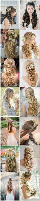 Penteados: inspirações com flores - 10