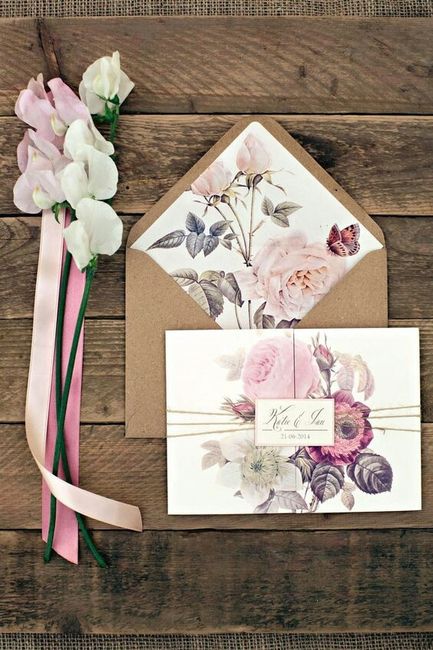 Inspirações florais: convites - 16