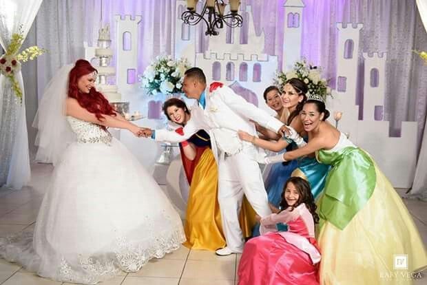 Casamento literalmente da disney - 17